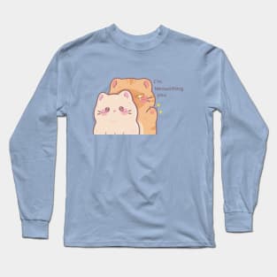 Cats I'm meowtching you Long Sleeve T-Shirt